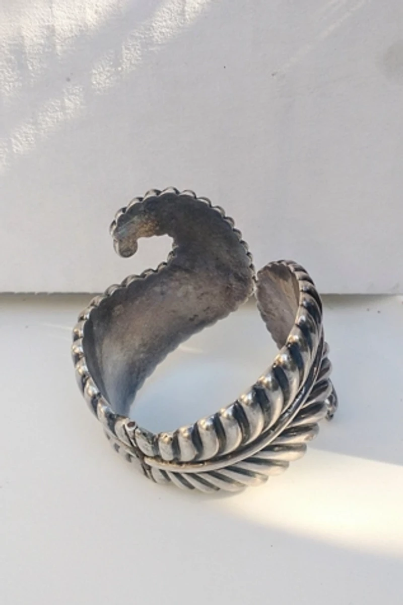 1940's Los Castillo Sterling Silver Bracelet Selected by Garbage Soup