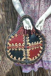 1970's Loop Leather Tote Bag Selected by Garbage Soup