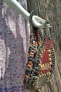 1970's Loop Leather Tote Bag Selected by Garbage Soup