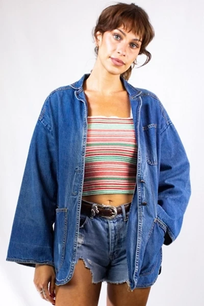 Vintage 70s Levi's Plowboy Denim Chore Jacket Selected by Black Shag Vintage