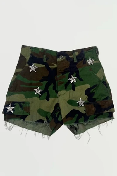 Vintage Star Camo Army Shorts Selected by Rank & Sugar