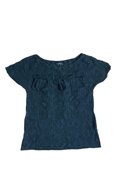 Vintage Byblos Black Lace Blouse Selected By Ankh By Racquel Vintage