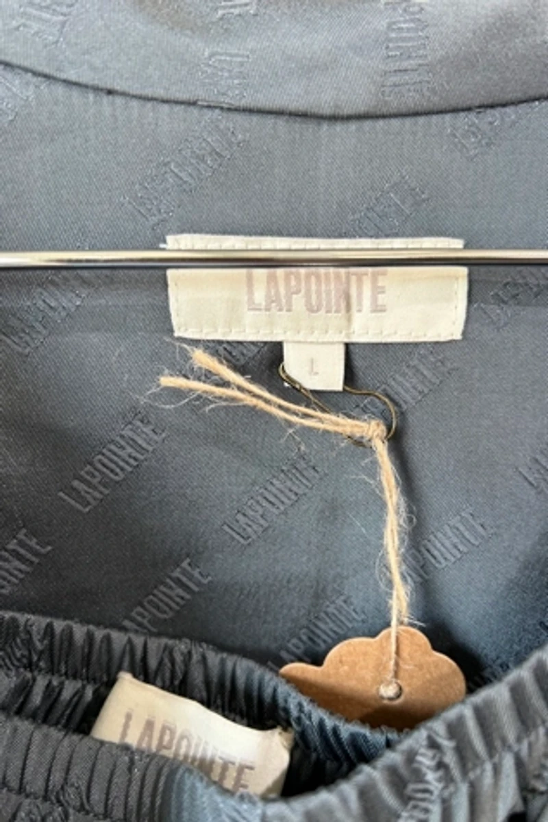 Sally Lapointe Grey Silk Set Selected by The Curatorial Dept.