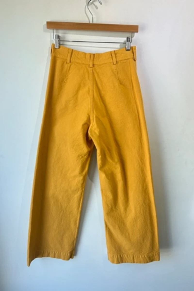 Jesse Kamm Mustard Yellow Pants Selected by The Curatorial Dept.