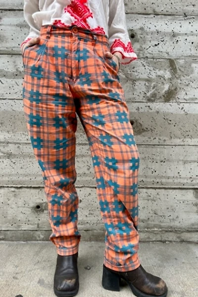 Vintage 1980’s Print Pants Selected by Nomad Vintage