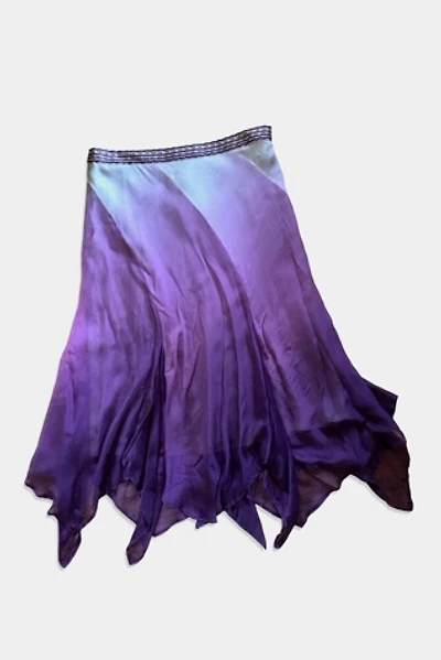 Y2K Ombrè Silk Bias Cut Fairy Skirt Selected By Ritual Vintage