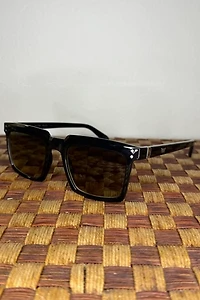 Boxy Black Sunglasses Selected by Picky Jane