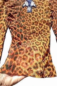 Y2K TRIPP NYC Mesh Top Selected by Garbage Soup