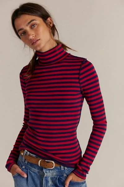 We The Free Good Stripe Turtleneck