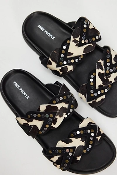 Leo Hair Hide Sandals