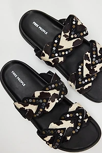 Leo Hair Hide Sandals