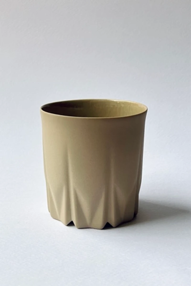 Kaase Atelier Handmade Porcelain Crystal Coffee Mug