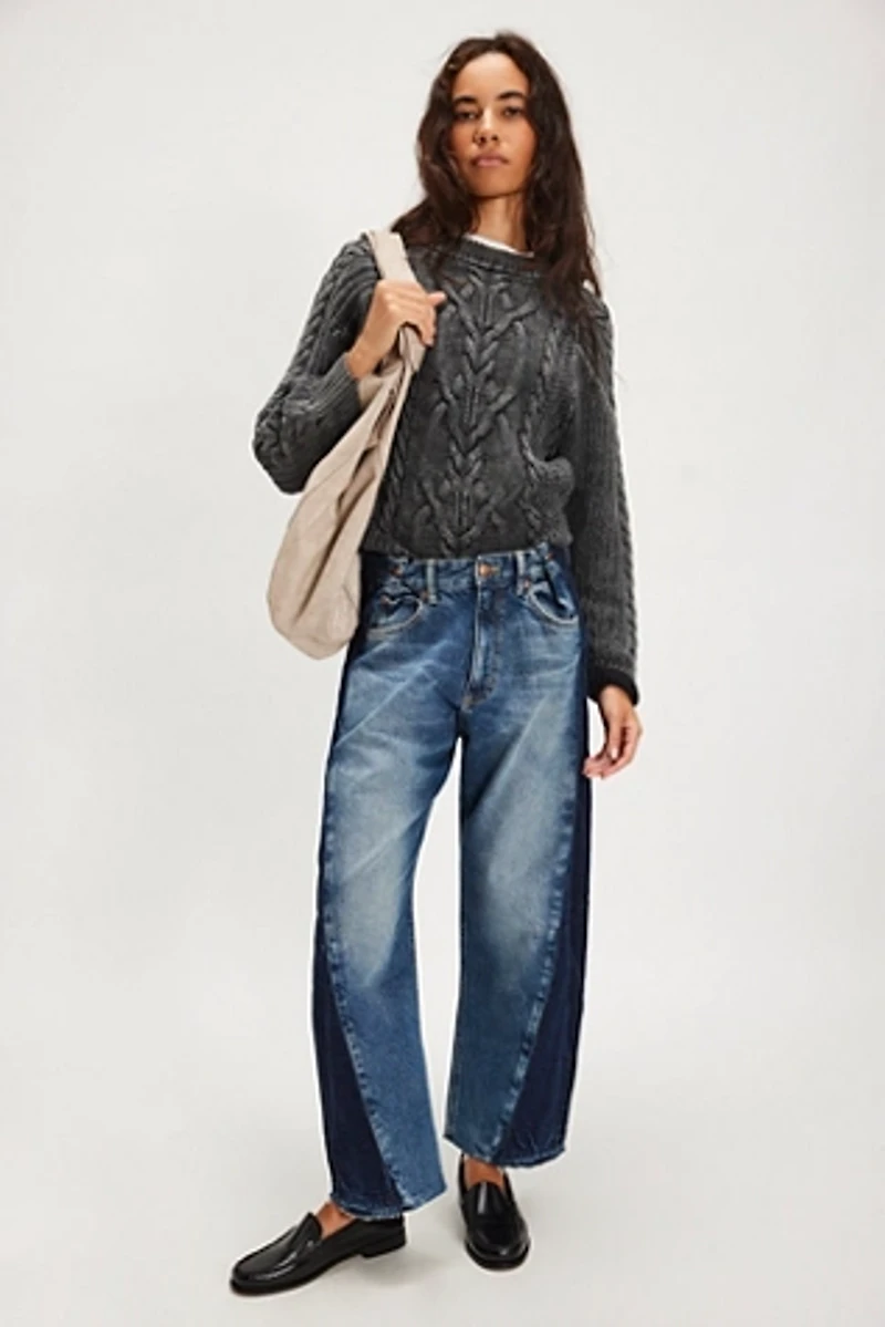Lee Rider Low-Slung Barrel Jeans
