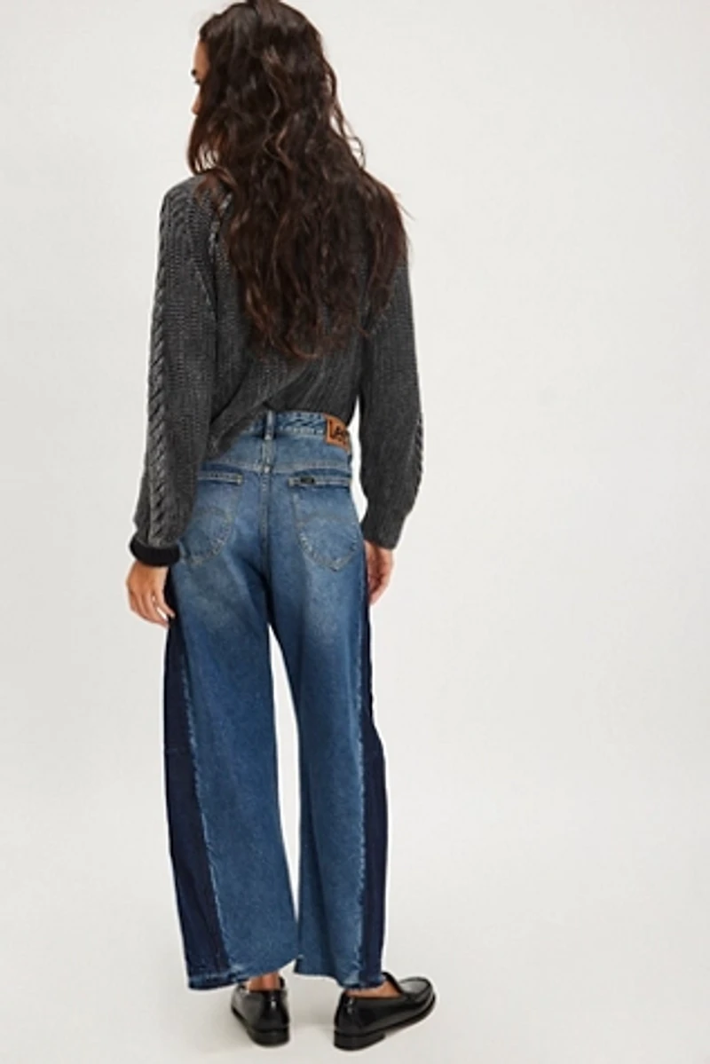 Lee Rider Low-Slung Barrel Jeans