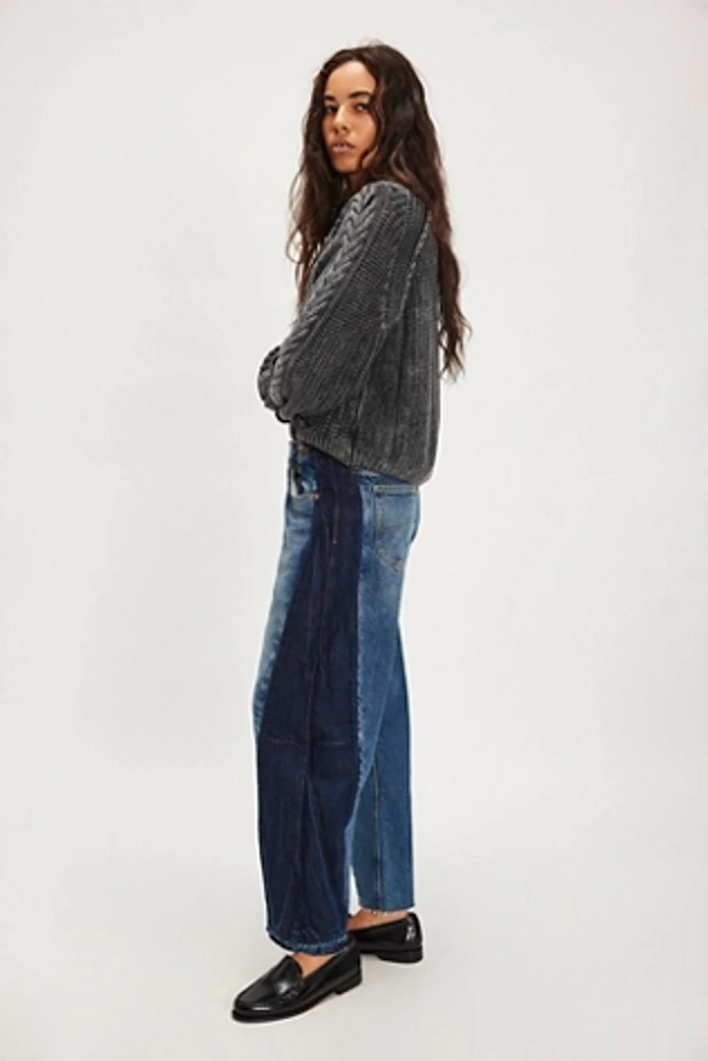 Lee Rider Low-Slung Barrel Jeans