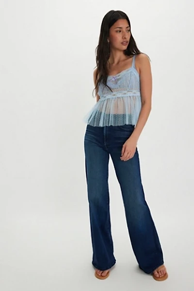 MOTHER The Hustler Roller Sneak Jeans