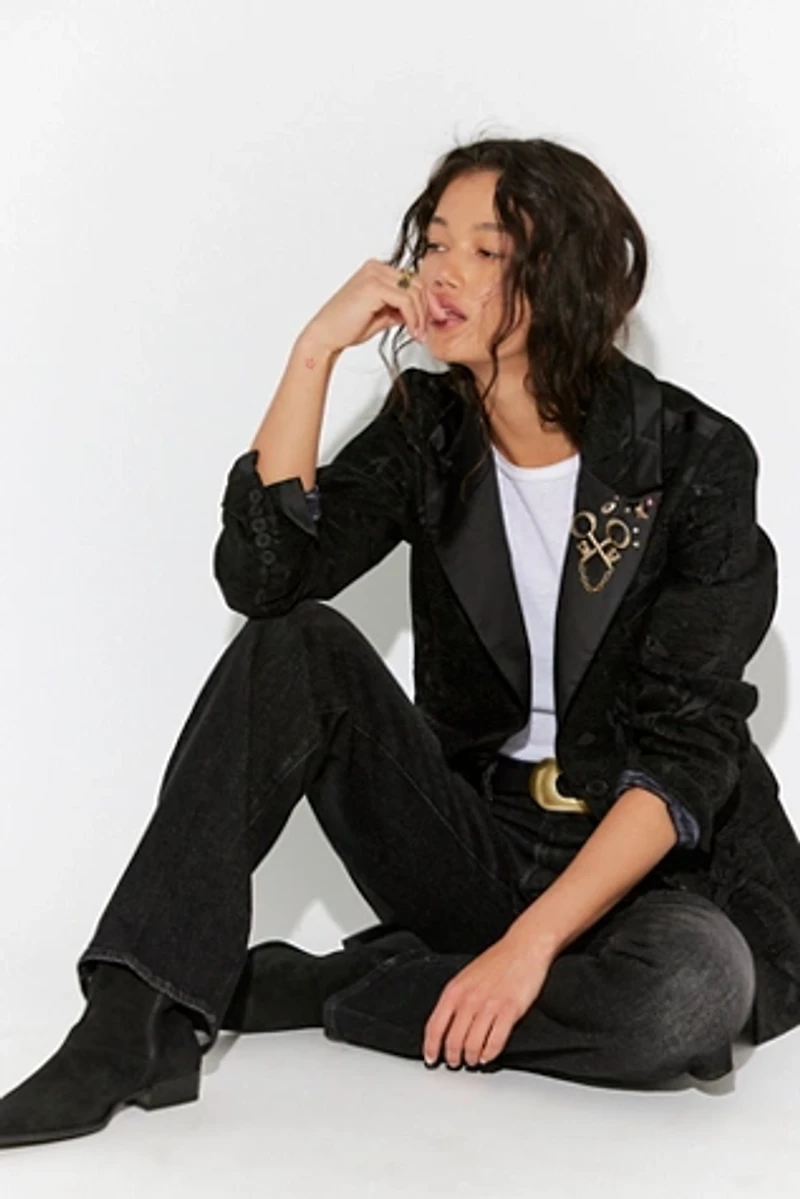 MOTHER The Rambler Zip Heel Jeans