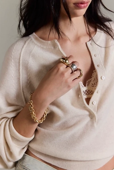 Lana Lock Heart Bracelet