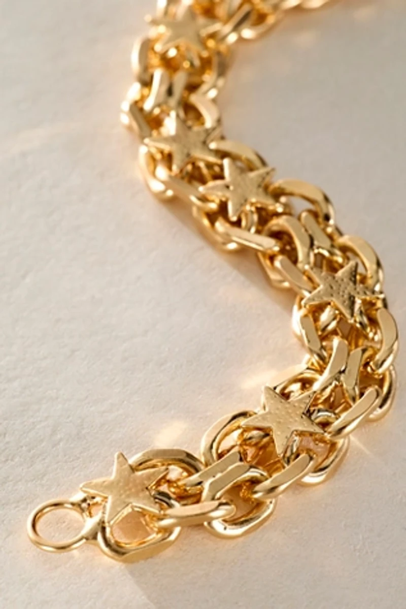 Lana Lock Heart Bracelet