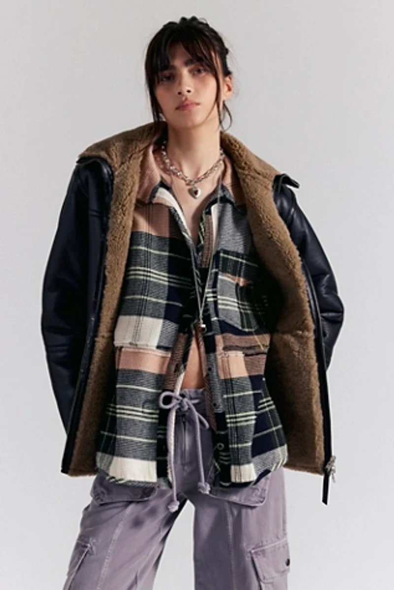 We The Free Cozy Plaid Shirt