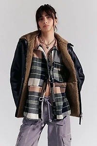 We The Free Cozy Plaid Shirt