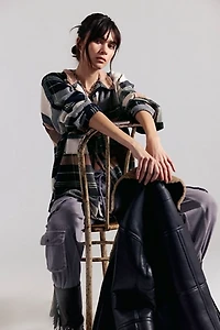 We The Free Cozy Plaid Shirt