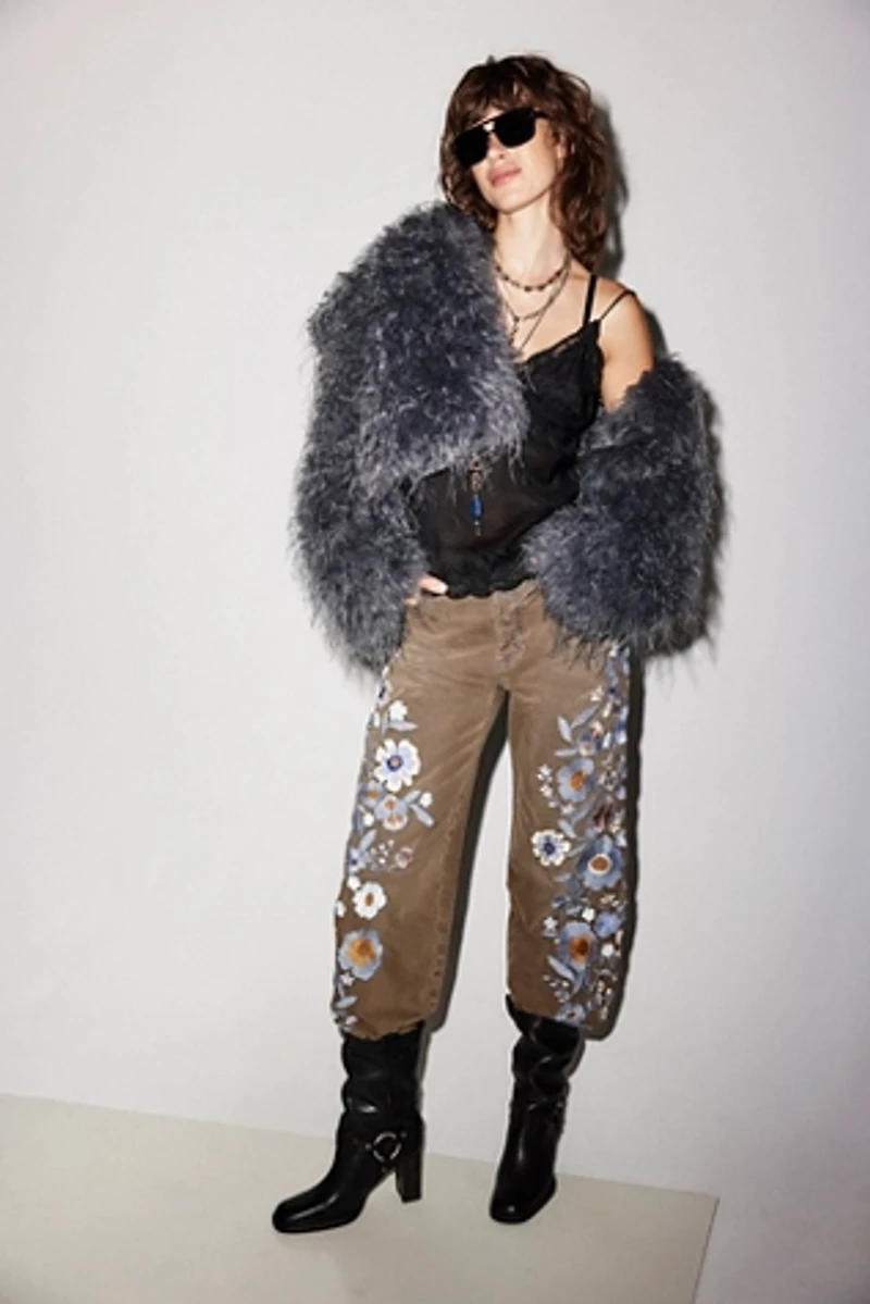 We The Free Willow Floral Embroidered Jeans