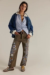 We The Free Willow Floral Embroidered Jeans