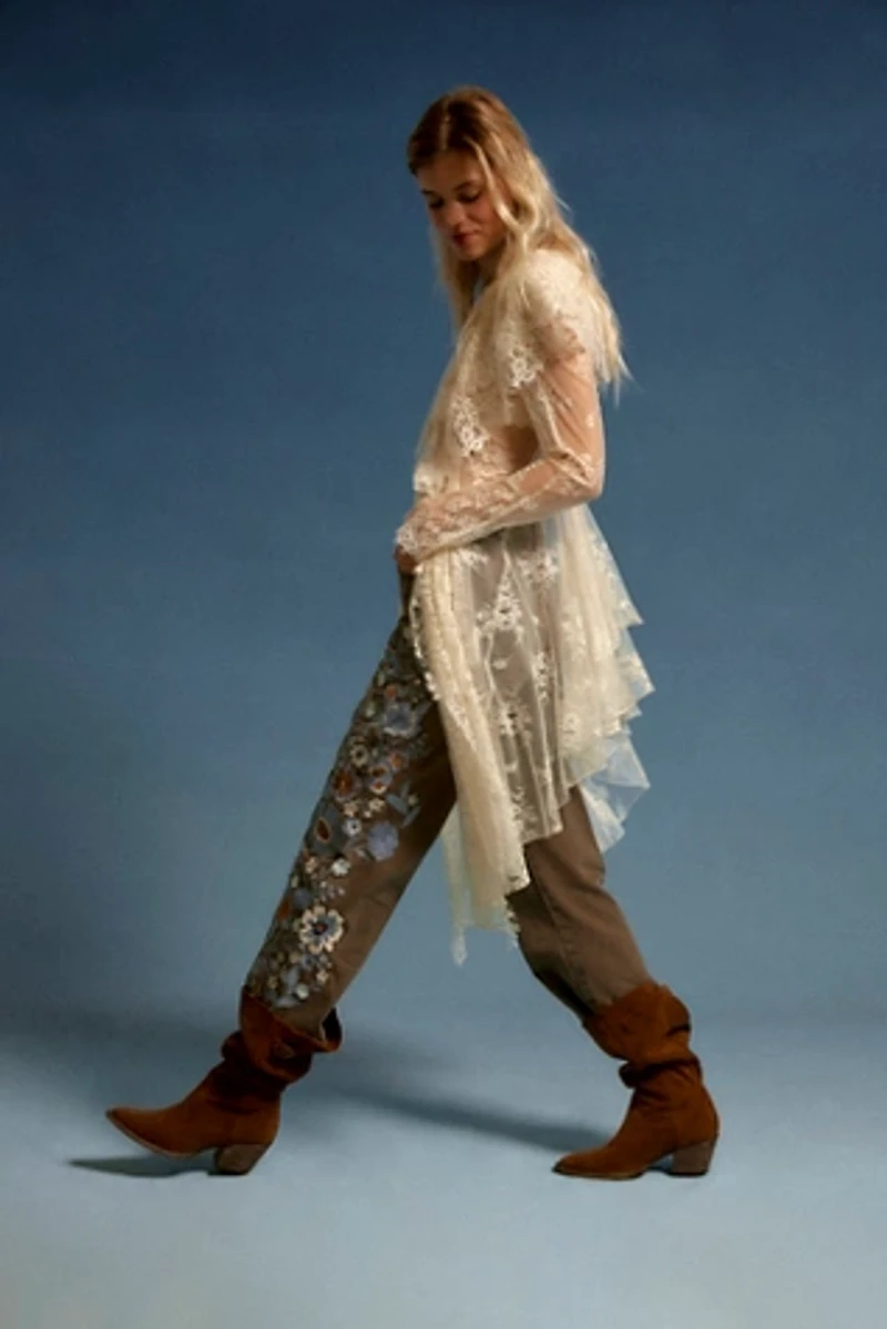 We The Free Willow Floral Embroidered Jeans