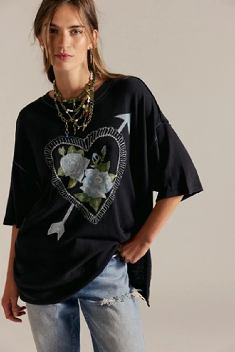 We The Free Love Rose Tee
