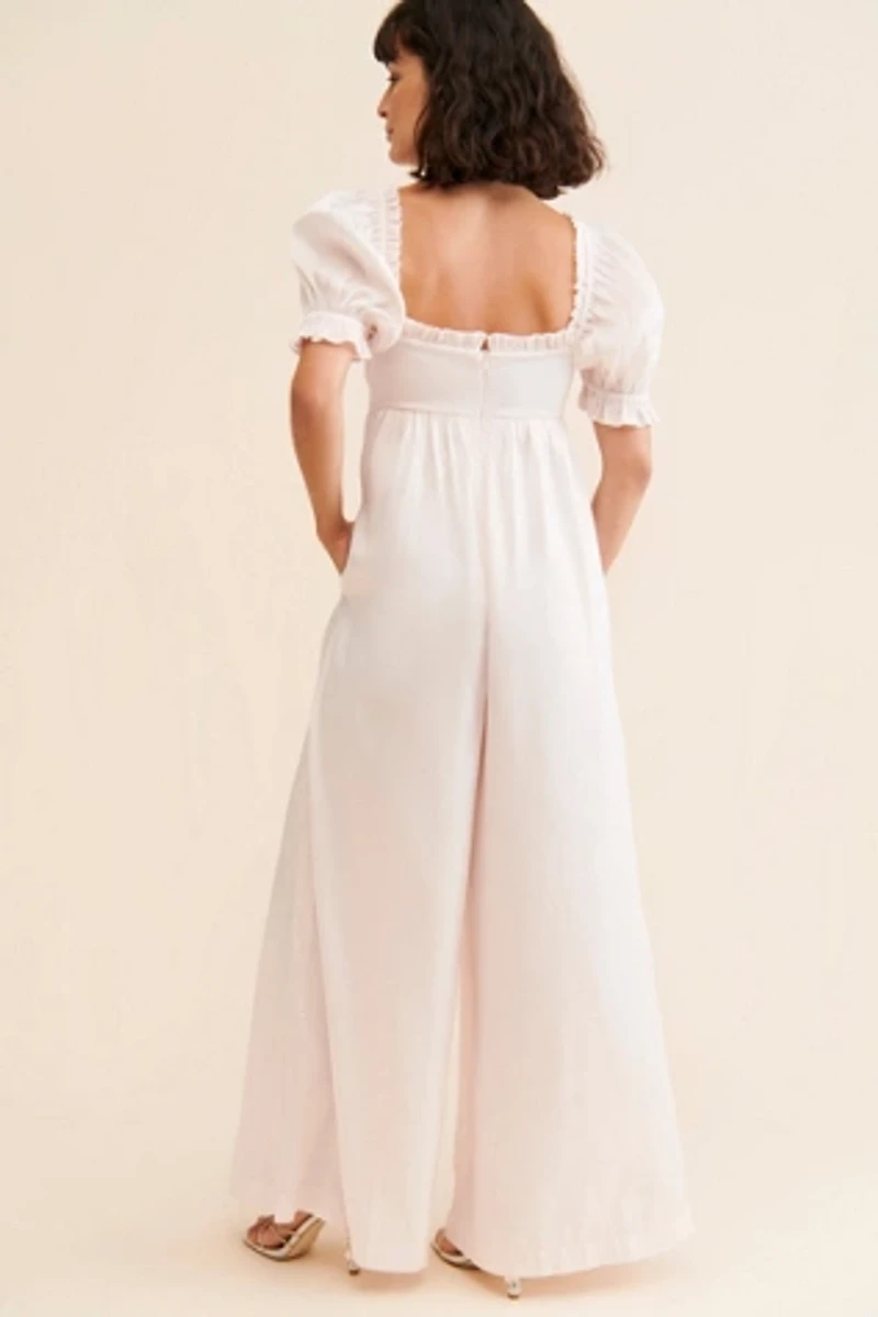 Selkie Seashell Wide Leg Jumpsuit