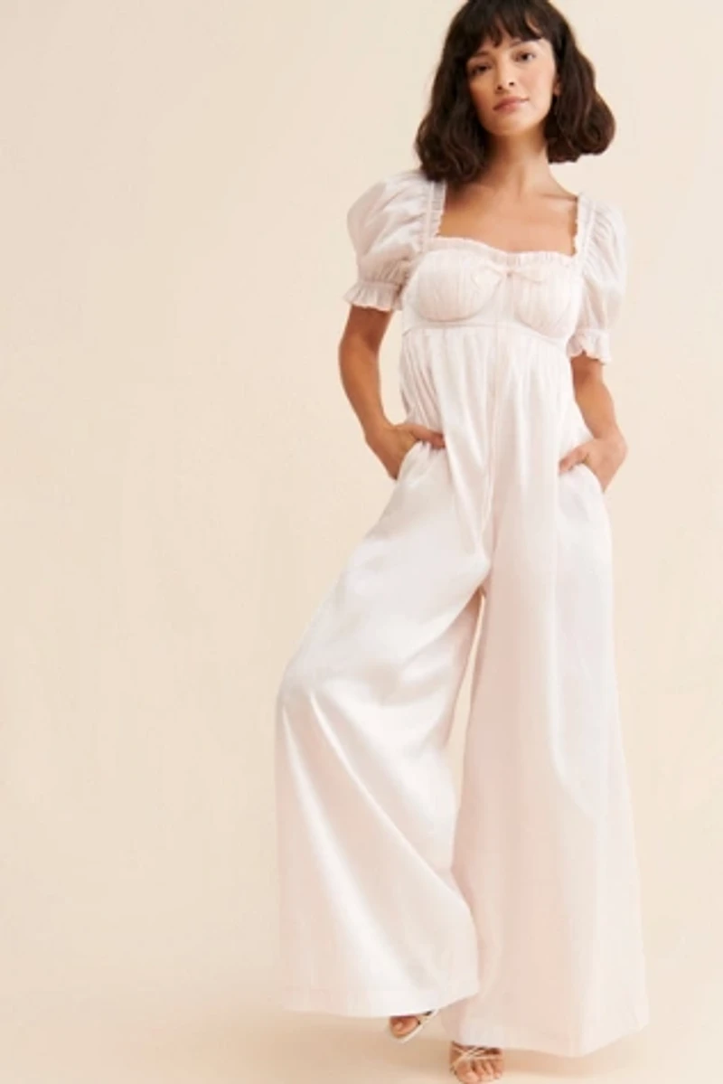 Selkie Seashell Wide Leg Jumpsuit
