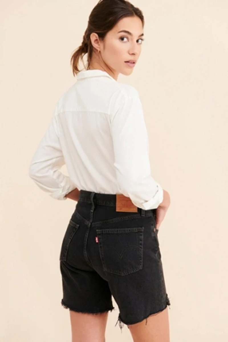 Levi's 501 Mid-Thigh Denim Shorts