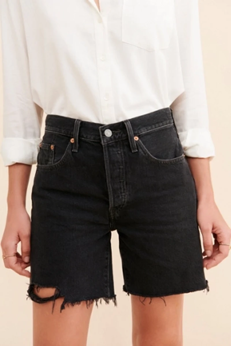 Levi's 501 Mid-Thigh Denim Shorts