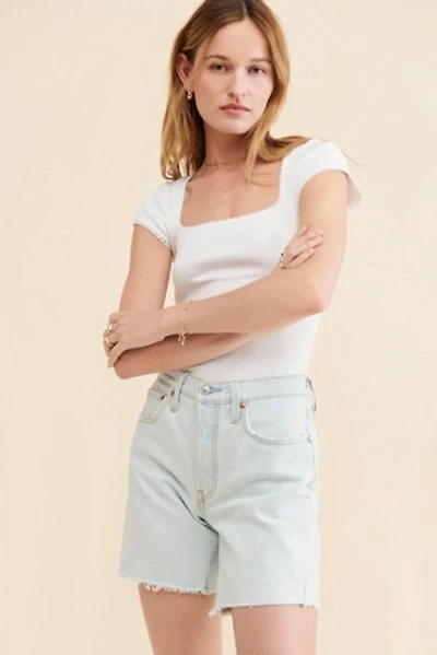 Levi's 501 Mid-Thigh Denim Shorts