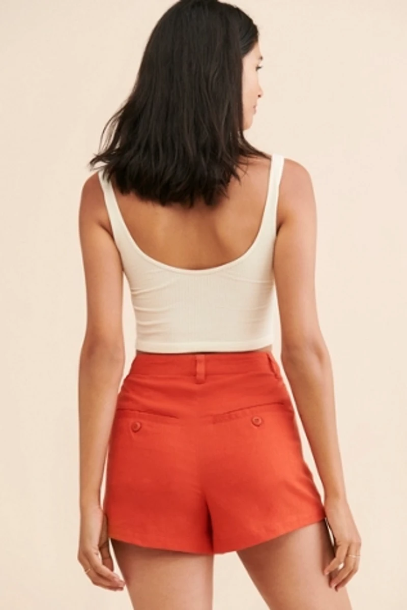 Rolla's Mirage High-Rise Fitted Shorts