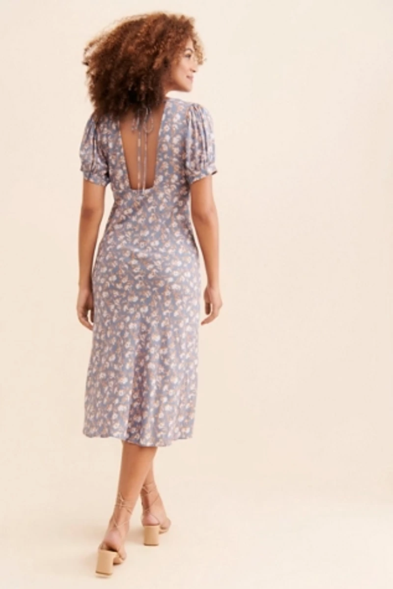 Jen's Pirate Booty Daisy Printed Midi Dress