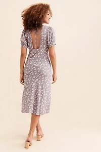 Jen's Pirate Booty Daisy Printed Midi Dress
