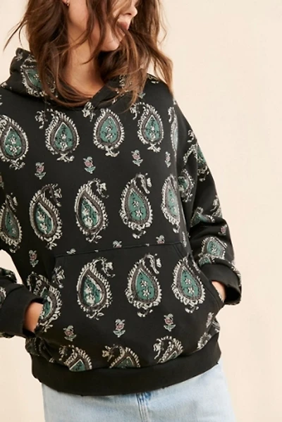 Found Monogram Printed Hoodie