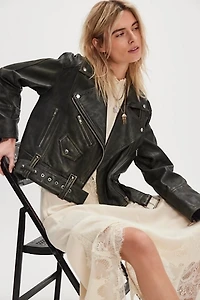 We The Free Mina Leather Jacket
