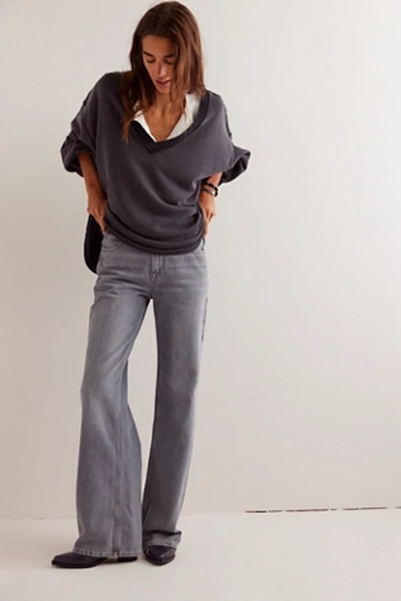 We The Free Venice V-Neck Sweatshirt