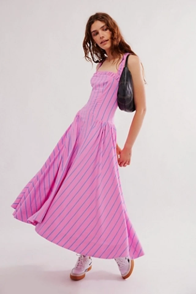 sammi yarn dye midi dress Free People Sammi Yarn Dye Midi Dress at MarketFair Shoppes in Princeton, NJ
