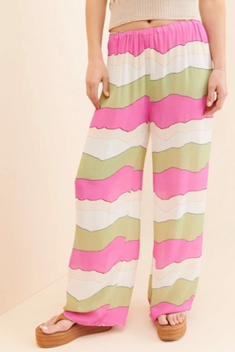 Pippa The Label Kimberly Striped Pants