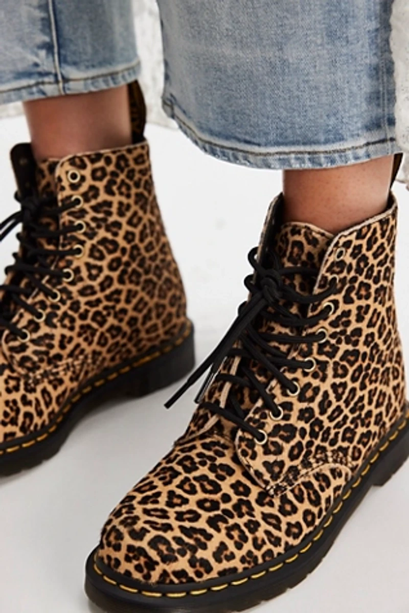 Dr. Martens 1460 Pascal Hair On Lace-Up Boots