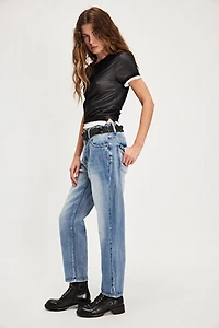 OneTeaspoon High-Waist Slims Jeans