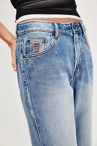 OneTeaspoon High-Waist Slims Jeans
