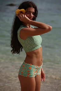 free-est Dixie Printed Swim Shortie