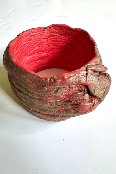 Vintage Unusual Air Dried Clay Bracelet Selected by Cherry