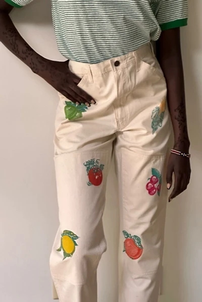 Vintage 1970's Fresh Produce Painter Pants Selected By Afterlife Boutique