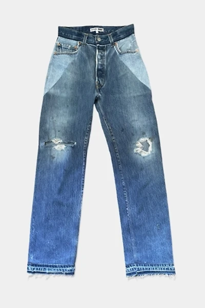 1980s Reworked Patchwork Denim Jeans Selected By Ritual Vintage